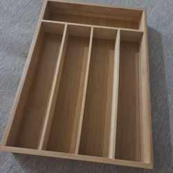 Bamboo Utensil Holder