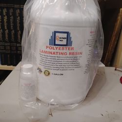 Polyester Laminating resin 1 gal. plus hardener New