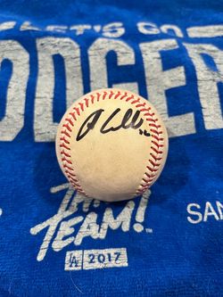 Alex Call Signed/Auto Rawlings Baseball