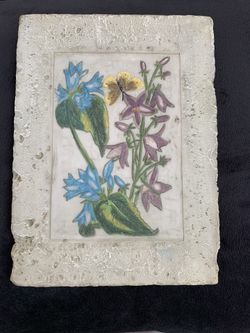 Botan Floral Plaque Set