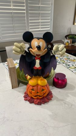 Halloween Mickey Mouse statue
