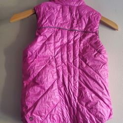 Ivivva Reversible Down Puffer Vest Size 7-8 Girls. 