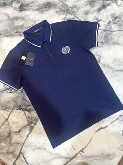 Dolce & Gabbana Navy Polo – L