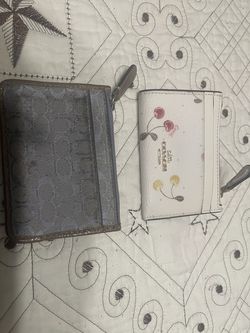 Two Coach Wallets