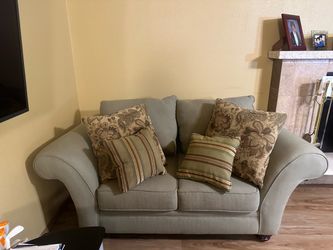 Sofa and loveseat and Tables