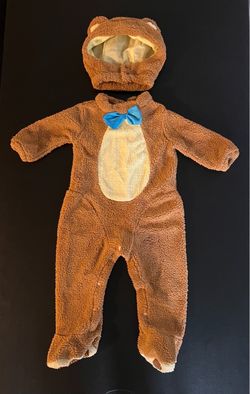 🐻 Noah’s Ark Oatmeal Bear Costume – 12–18 Months – $20