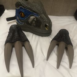 Jurassic Park Dinosaur Head And Claws