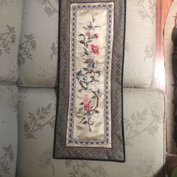 Hand Embroidered Tapestry From Beijing