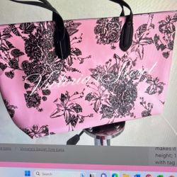 Pink Spacious Tote