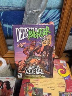 Vintage Pc Game Deer Avenger 4 The Rednecks Strike Back Windows 95 98 ME XP PC