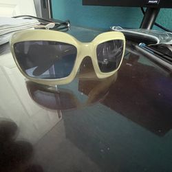 Dolce And Gabbana White Sunglasses 