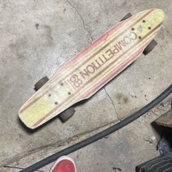 Vintage Fiberglass Skateboard 1977