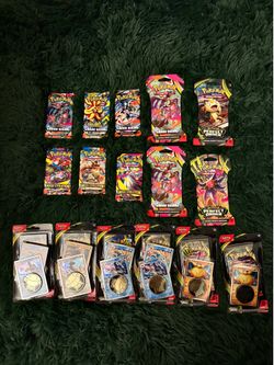 16 Pokemon Single Booster Packs Bundle