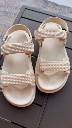 Christian Dior sandals white