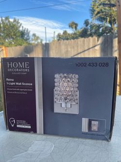 Home Decorators Collection Reina 1-Light Wall Sconce