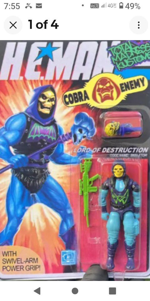 G.I Joe Cobra 80_s Skeletor***