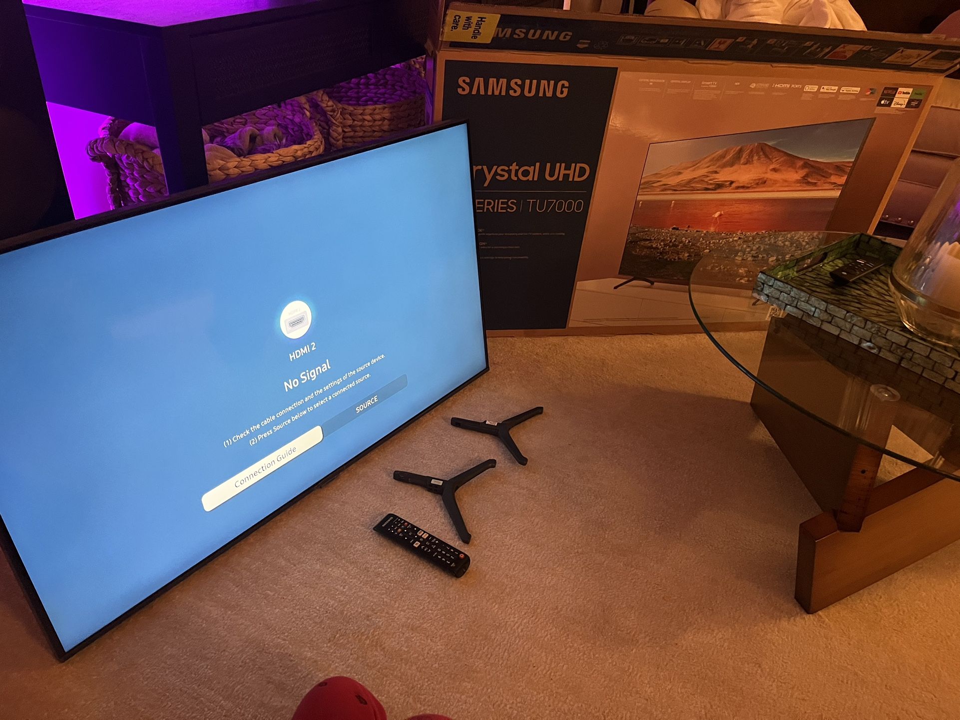 Samsung 43” 4k Smart TV
