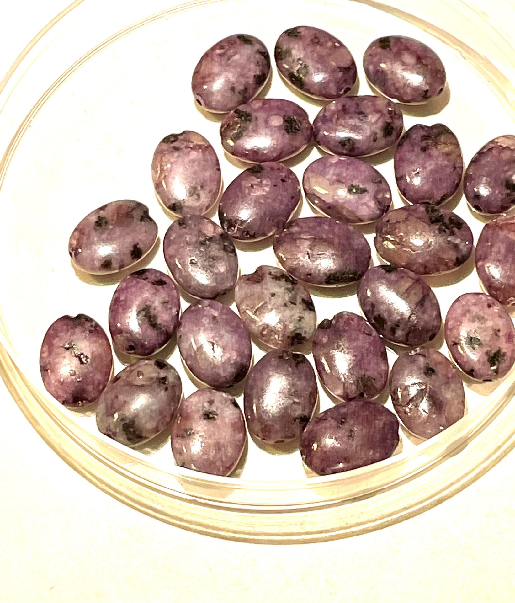 Lot Of 19mm Charoite Beads