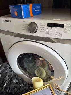 Samsung High Efficiency Stackable Large (4.5-cuft) Front Load Washer (White ) Item #(contact info removed)| Model #WF45T6000AW  with matching dryer