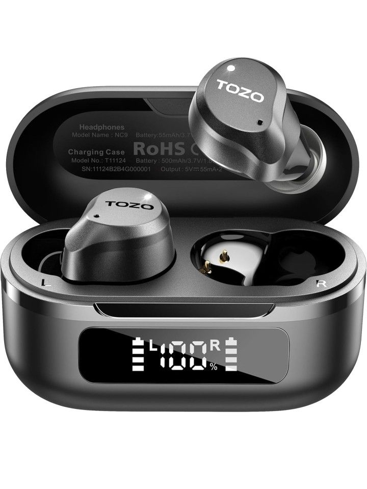 TOZO Hybrid Noise Cancelling Wireless Earbuds