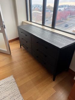 Black dresser