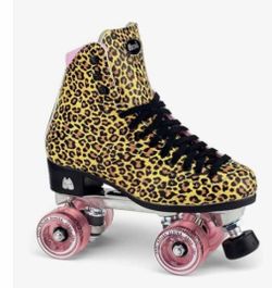 Leopard print women’s skate