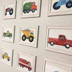 12 total 8x10 Art Painted From Etsy Great Quality (w/o Frame)