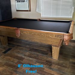 Pool Tables Some Free (Read Description)