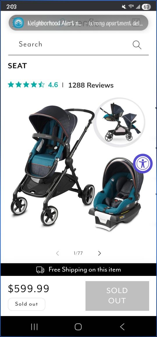 uppababy aria infant car seat UPPAbaby Aria V2 Infant Car Seat Greyson main image 1