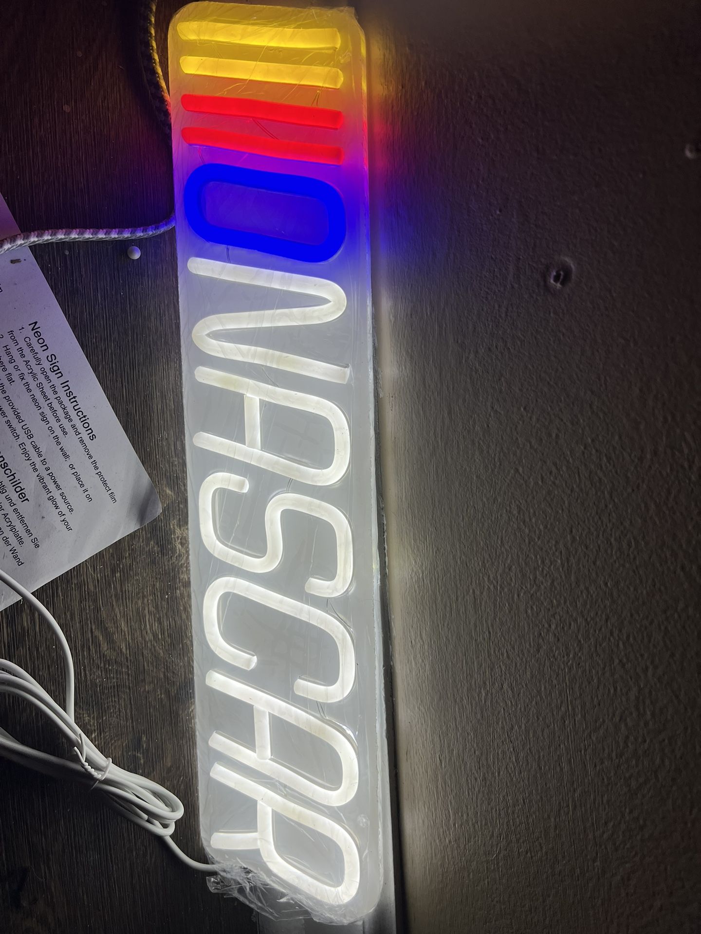 NASCAR Neon Sign