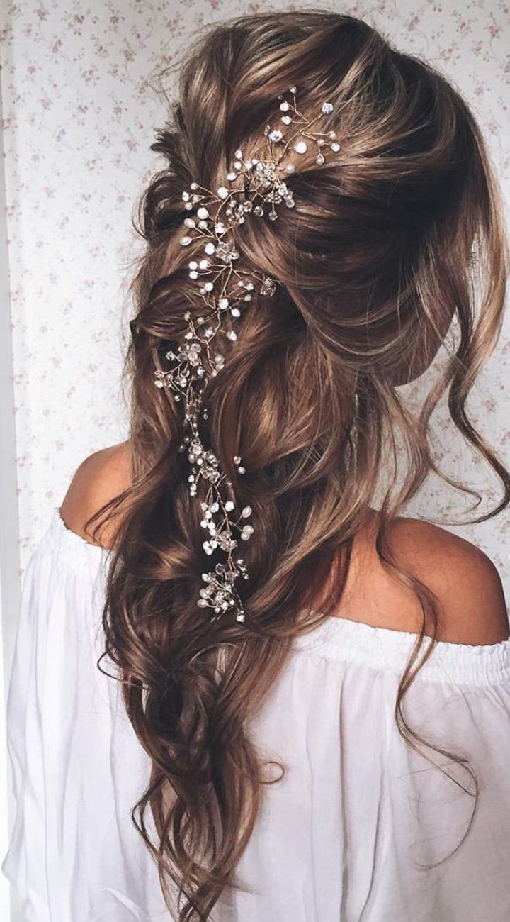 19” Bridal Hair Vine