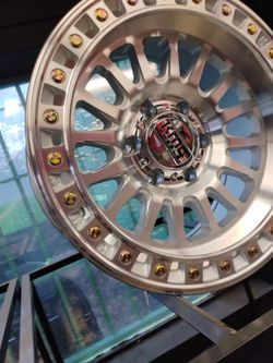 17 KMC rims 6 lug 6x139 on new tires 35 1250 17