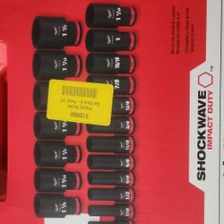 Milwaukee Half Inch Socket Set