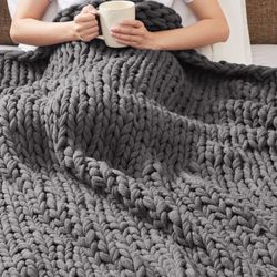 Chunky Double Knit Handmade Throw,40*50 $10
