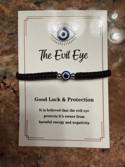 Brand New Evil Eye Good Luck and Protection Bracelet