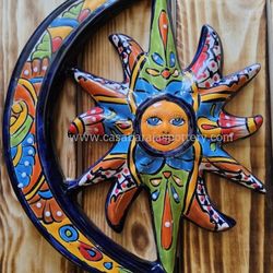 Handcrafted Talavera Sun 🌞 "Talavera And Clay Pottery Store In Cypress Ca