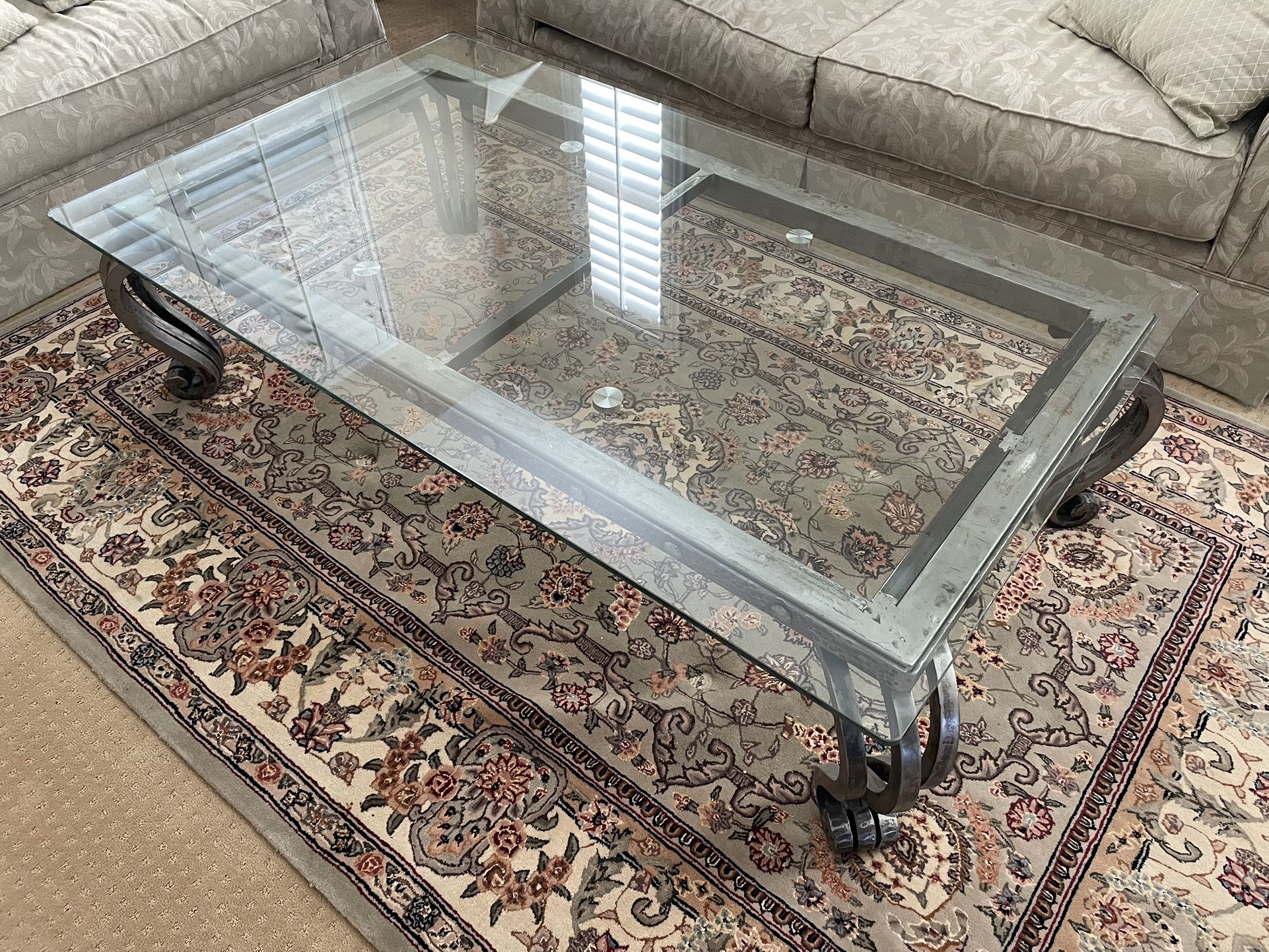 Tempered Glass Coffee Table