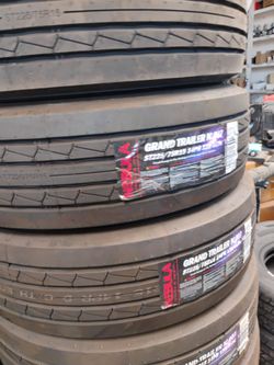 New set of tires 225 75 15 st 14 ply