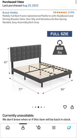 Bed Frame (Full)