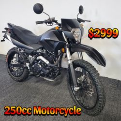 Motorcycle For Sale! Brand New! 250cc Enduro Motorcycle – Street Legal Dual Sport, CA Legal & Affordable! 🌄🔥