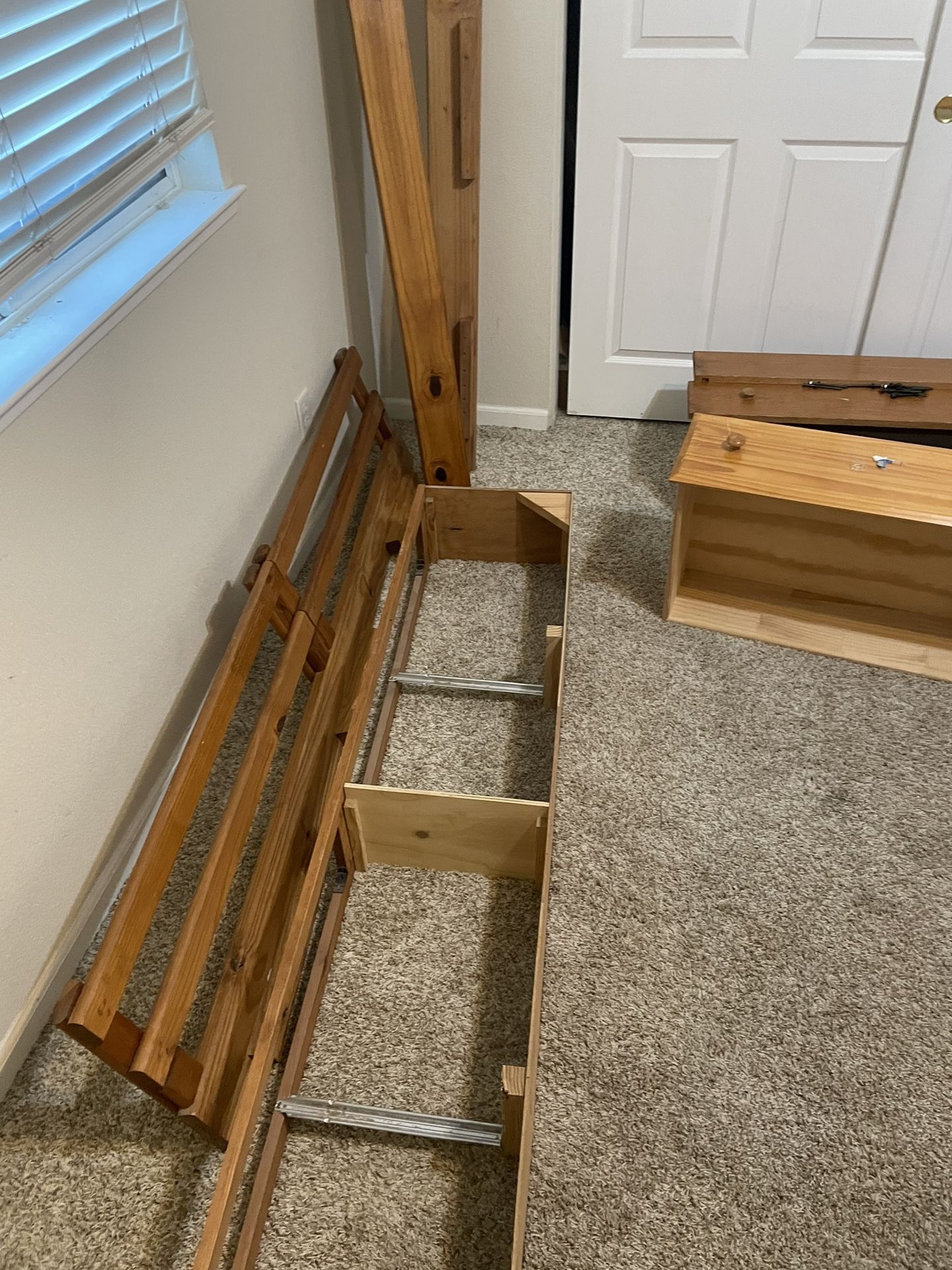 Bunk Bed With Side Steps And Drawers