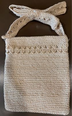 New crochet crossover bag