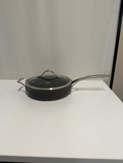 Calphalon Signature 3 Quart Nonstick Sauté Pan with Glass Lid