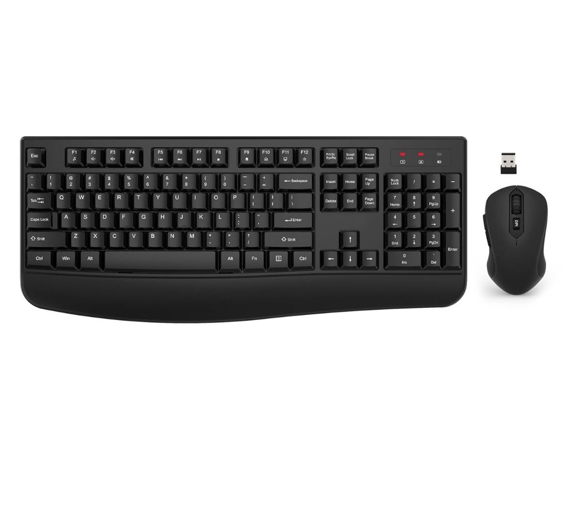 Wireless Keyboard and Mouse Combo