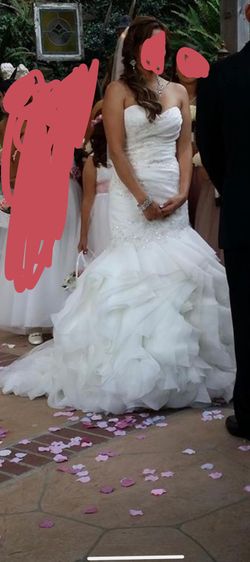 WEDDING DRESS SIZE 8