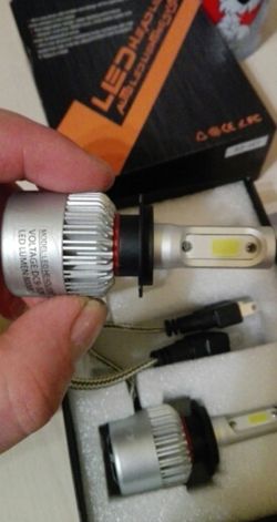 2 pcs LED Car Headlights, Fogs, or Daytime (White 6500k, 8000 Lumens) *6 Months Warranty*