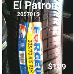 205 70 15 set de 4 llantas