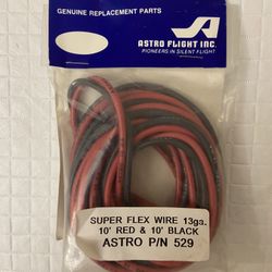 RC Airplane and Battery Wire