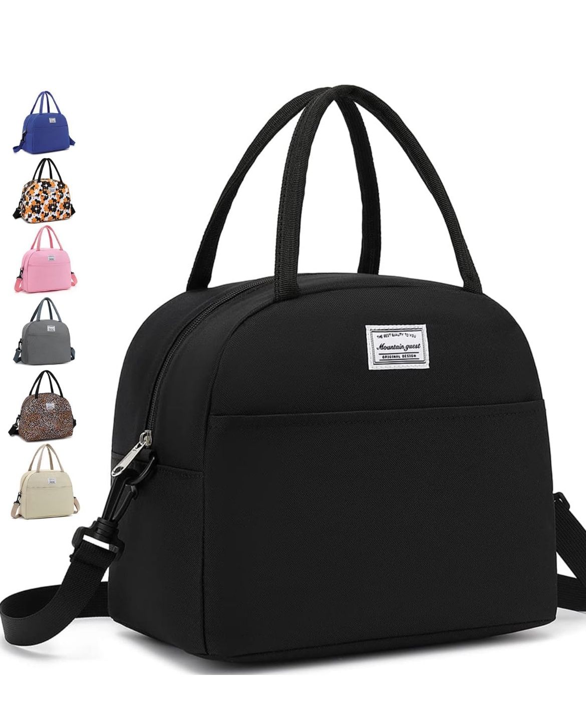 lunch bag women & men, Reusable Insulated Cooler Lunch Box Adult Water Resistant Lunch tote bag for Work Picnic Beach or Travel