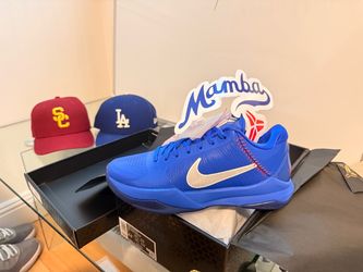 Nike Kobe 5 Protro Blue Low-Top Sneakers